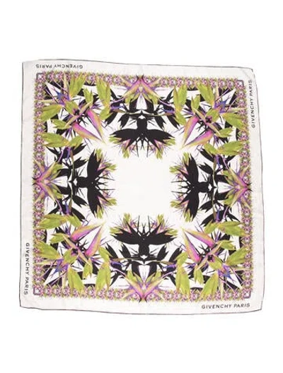 Pre-owned Givenchy Silk Printed Scarf