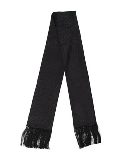 Pre-owned Givenchy Silk Printed Scarf In Multi