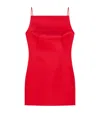 Givenchy Mini Fitted Dress Spaghetti Straps In Red