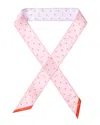 Givenchy Silk Scarf In Pink