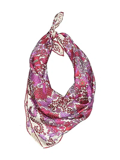 Pre-owned Givenchy Silk Scarf In Pink