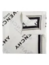 Givenchy Logo Scarf In White