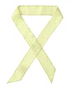 Givenchy Silk Scarf In Yellow