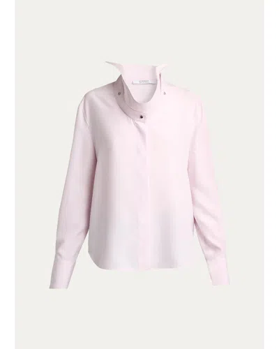 Givenchy Silk Shirt In Light Pink