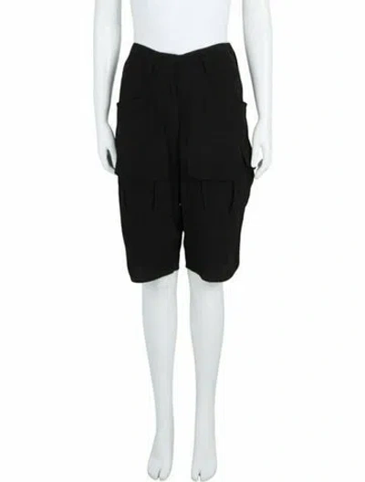Pre-owned Givenchy Silk Shorts W/ Tags In Black