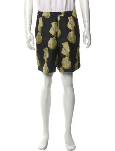 Pre-owned Givenchy Silk Shorts W/ Tags In Black