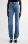Givenchy Western Straight Leg Denim Pants In Blue
