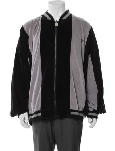 Pre-owned Givenchy Silk Striped Windbreaker In Multi