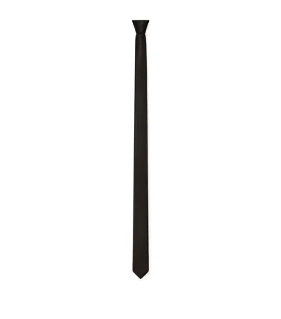 Givenchy Silk Tie In Black