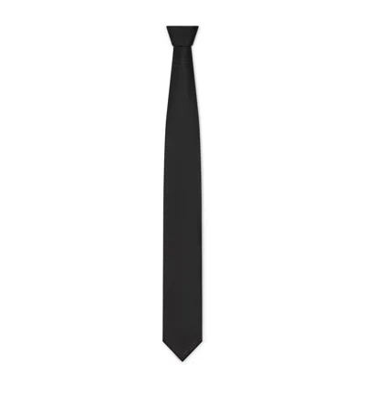 Givenchy Silk Tie In Black