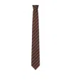 Givenchy Silk Tie In Brown