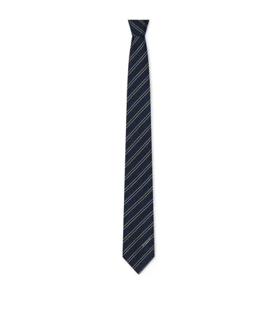 Givenchy Silk Tie In Navy