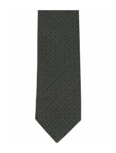 Pre-owned Givenchy Silk Tie W/ Tags In Black