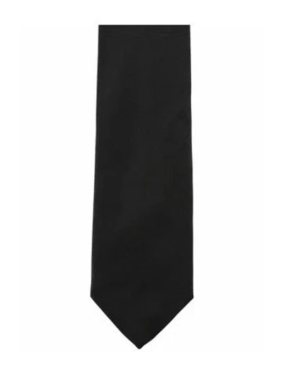 Pre-owned Givenchy Silk Tie W/ Tags In Black