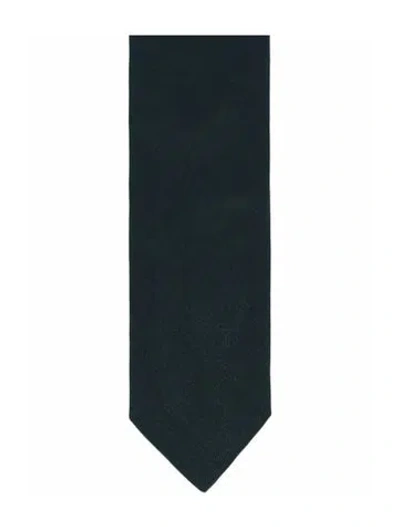 Pre-owned Givenchy Silk Tie W/ Tags In Blue