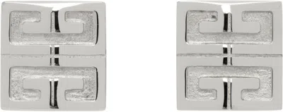 Givenchy Silver 4g Earrings In Metallic