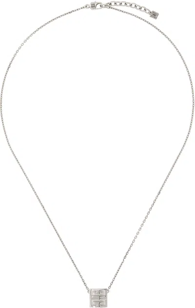 Givenchy Silver 4g Necklace In Black