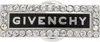 Givenchy Id Earring In Metal With Crystals In 008-black/silvery