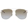 Givenchy Silver City Sunglasses In Metallic