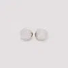 Givenchy Spherical Curve Stud Earrings In Silver
