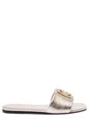 Givenchy 4g Sandals In Oro