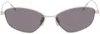 Givenchy Silver Gv Speed Sunglasses In 16a Shiny Palladium