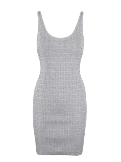 Givenchy Silvery Dress In Metallic