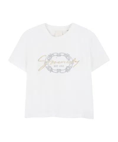 Givenchy Simple Short-sleeved Shirt In White
