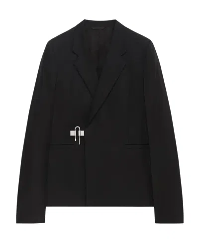 Givenchy Single-breasted Blazer In Black