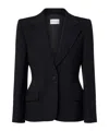 Givenchy Single-breasted Blazer In Black