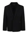 Givenchy Single-breasted Blazer In Black
