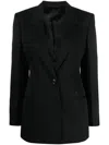Givenchy Single-breasted Cape Blazer In Black