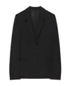 Givenchy Single-breasted Cape Blazer In Black