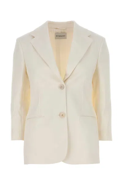 Givenchy Single Breasted Jacket 2 Buttons In Neutral