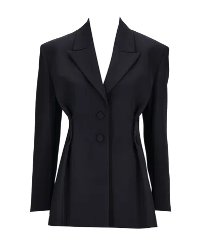 Givenchy Single-breasted Jacket In Black