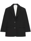 Givenchy Single Breasted Jacket In Wool In Black