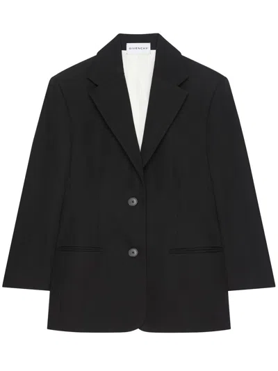 Givenchy Single Breasted Jacket Clothing In Black