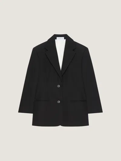 GIVENCHY SINGLE BREASTED JACKET IN WOOL