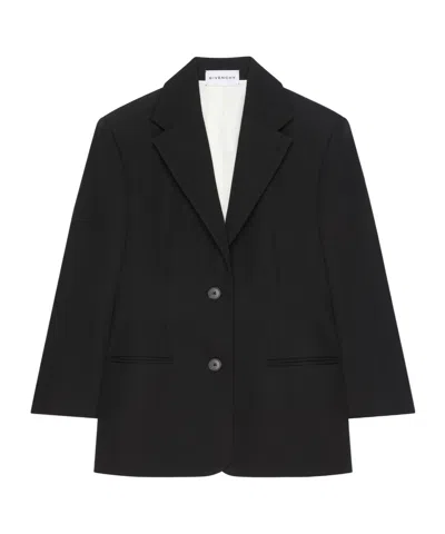 GIVENCHY SINGLE BREASTED JACKET IN WOOL