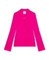 Givenchy Single-breasted Notched Blazer In Pink