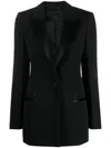 Givenchy Single-breasted Cape Blazer In 黑色