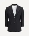 Givenchy Women Single-breasted Wool Blazer In Black