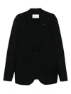 Givenchy Single-breasted Wool Blazer In Black
