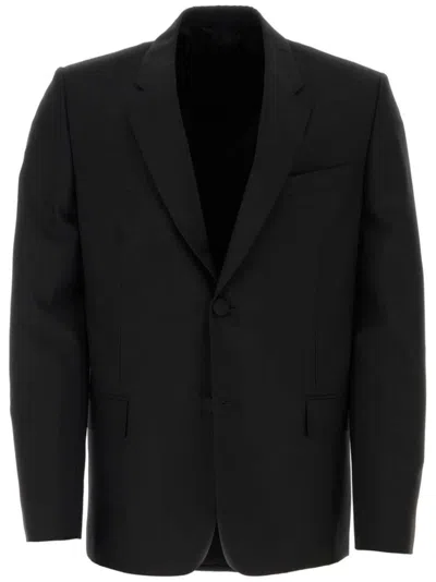 GIVENCHY SINGLE-BREASTED WOOL BLAZER