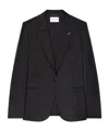 Givenchy Single-breasted Jacket In Black
