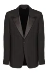 Givenchy Single-breasted One Button Jacket In Gray