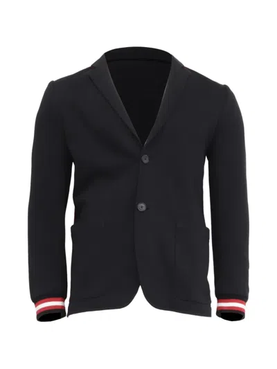 Pre-owned Givenchy Single-breasted Patch-pocket Blazer In Black