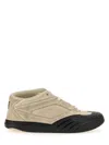 Givenchy Fabric And Leather Sneakers With Intentional Dirties