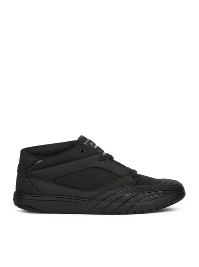 Givenchy Skate Trainer In Nubuck And Synthetic Fibre In Black