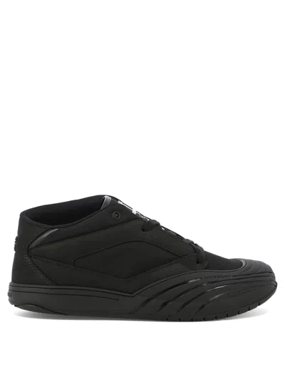 Givenchy Nubuck Skate Sneakers In Nero